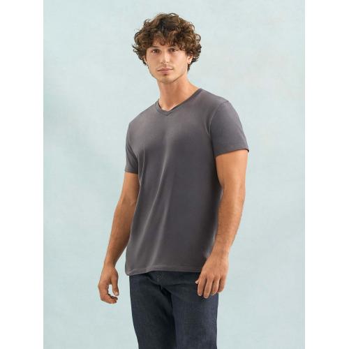 Футболка унисекс Regent с V-образным вырезом; - купить подарки с логотипом в Воронеже