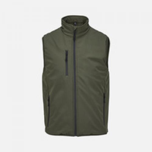 Жилет софтшелл унисекс Falcon BW, темный хаки