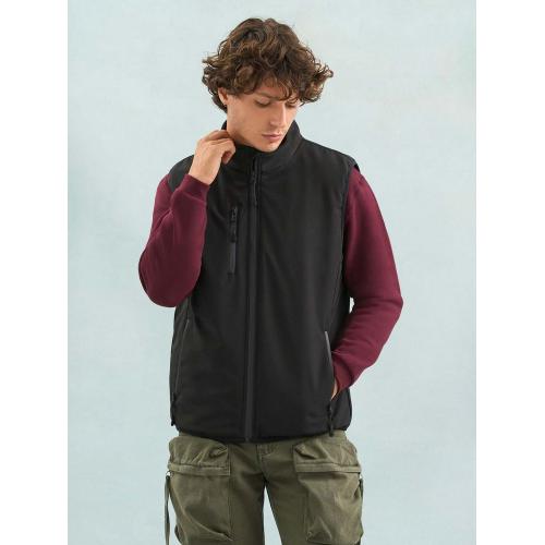 Жилет софтшелл унисекс Falcon BW; - купить подарки с логотипом в Воронеже