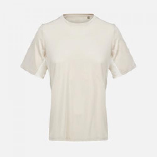 Футболка спортивная унисекс Storm, бежевая (льняная)