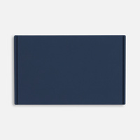 Лейбл из ПВХ Dzeta, XL, темно-синий