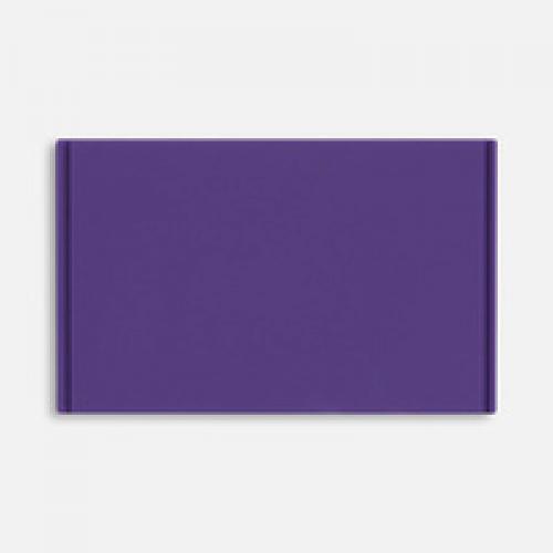 Лейбл из ПВХ Dzeta, XL, фиолетовый