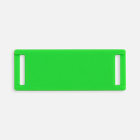 Лейбл из ПВХ Kova, зеленый неон