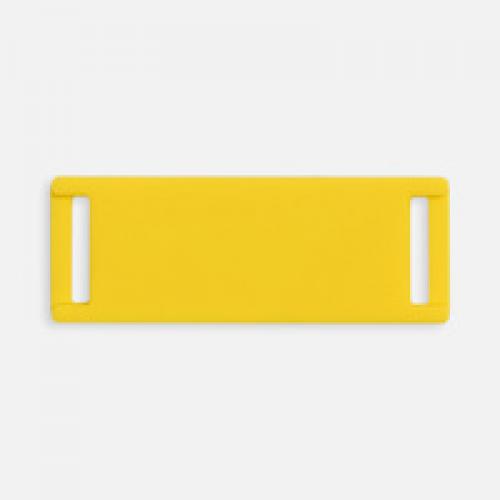 Лейбл из ПВХ Kova, желтый