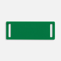 Лейбл из ПВХ Kova, зеленый