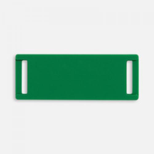 Лейбл из ПВХ Kova, зеленый