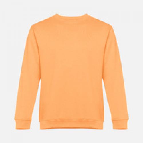 Свитшот унисекс Delta, светло-оранжевый