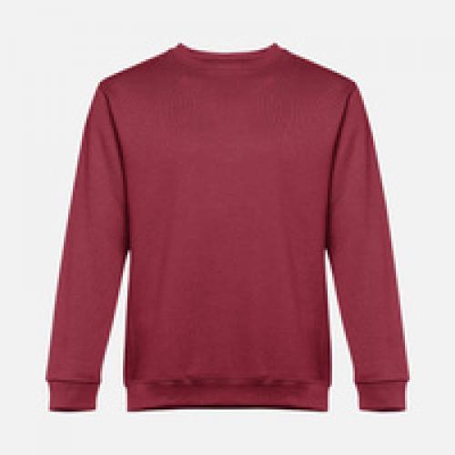 Свитшот унисекс Delta, бордовый