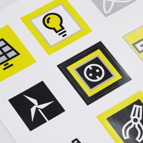 Стикерпак бумажный Industry; - купить необычные подарки в Воронеже