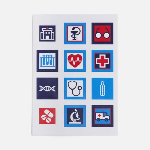 Стикерпак бумажный Industry; - купить бизнесс-сувениры в Воронеже