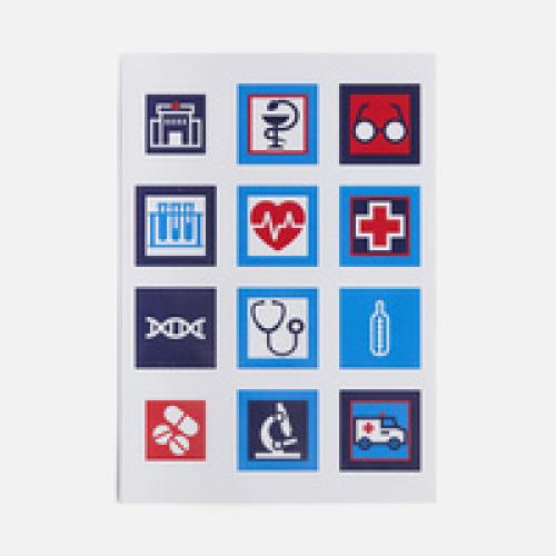Стикерпак бумажный Industry, медицина