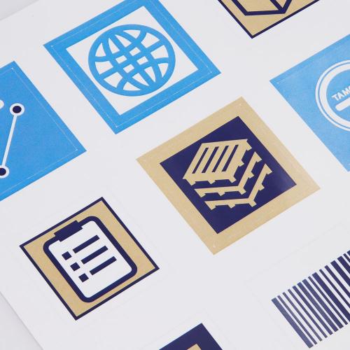 Стикерпак бумажный Industry; - купить необычные подарки в Воронеже