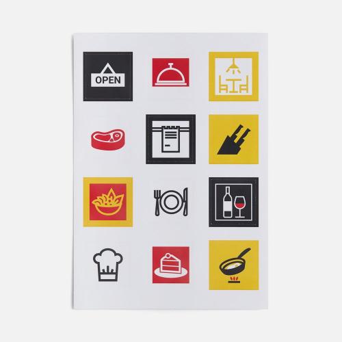 Стикерпак бумажный Industry; - купить бизнесс-сувениры в Воронеже