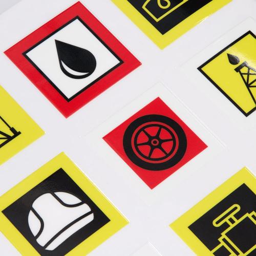 Стикерпак UV-DTF Industry; - купить необычные подарки в Воронеже