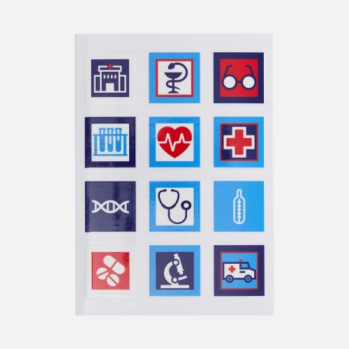 Стикерпак UV-DTF Industry; - купить бизнесс-сувениры в Воронеже