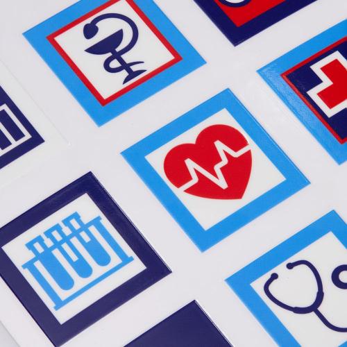 Стикерпак UV-DTF Industry; - купить необычные подарки в Воронеже