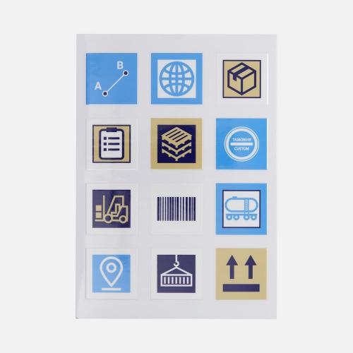 Стикерпак UV-DTF Industry; - купить бизнесс-сувениры в Воронеже