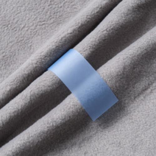 Лента силиконовая Biguna 35 S, прозрачная голубая, 10 см