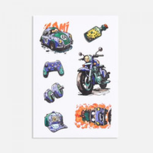 Стикерпак бумажный Thematic, 23 февраля