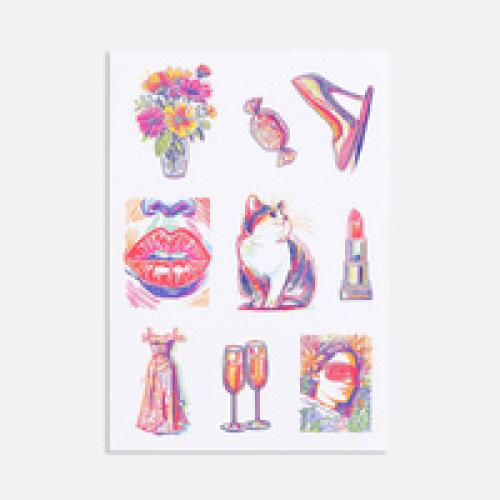 Стикерпак бумажный Thematic, 8 марта