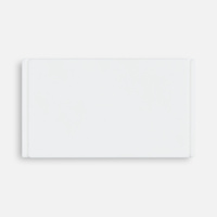 Лейбл из ПВХ Dzeta, M, белый