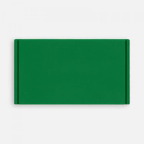 Лейбл из ПВХ Dzeta, M, зеленый