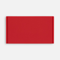 Лейбл из ПВХ Dzeta, M, красный