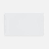 Лейбл из ПВХ Dzeta, M, прозрачный