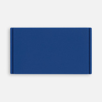 Лейбл из ПВХ Dzeta, M, синий