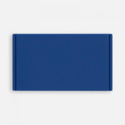 Лейбл из ПВХ Dzeta, M, синий