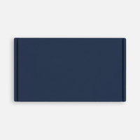 Лейбл из ПВХ Dzeta, M, темно-синий