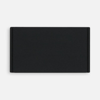 Лейбл из ПВХ Dzeta, M, черный