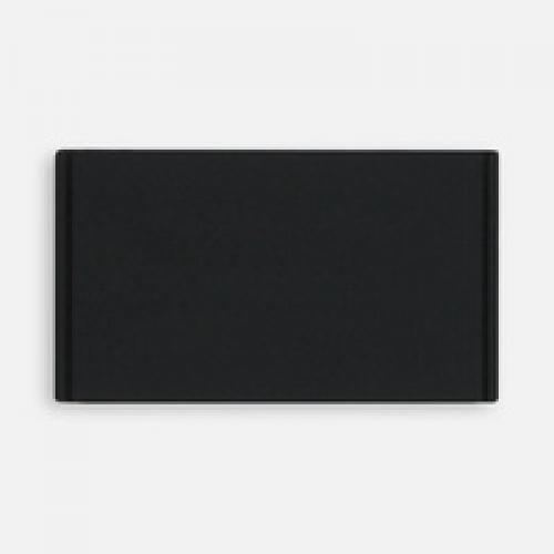 Лейбл из ПВХ Dzeta, M, черный