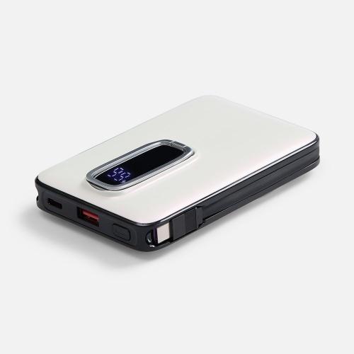 Аккумулятор с быстрой и беспроводной зарядкой Pearline, 10 000 мАч; - купить необычные сувениры в Воронеже