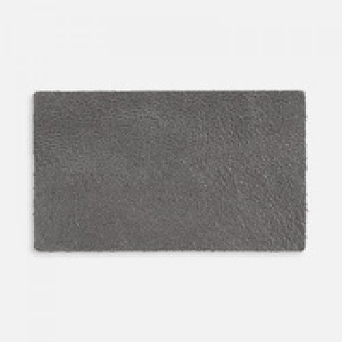 Лейбл кожаный Pasek, M, серый