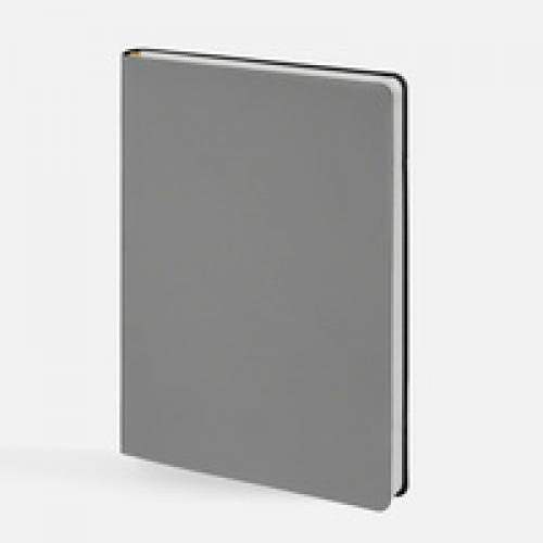 Ежедневник Flex Shall New, недатированный, темно-серый