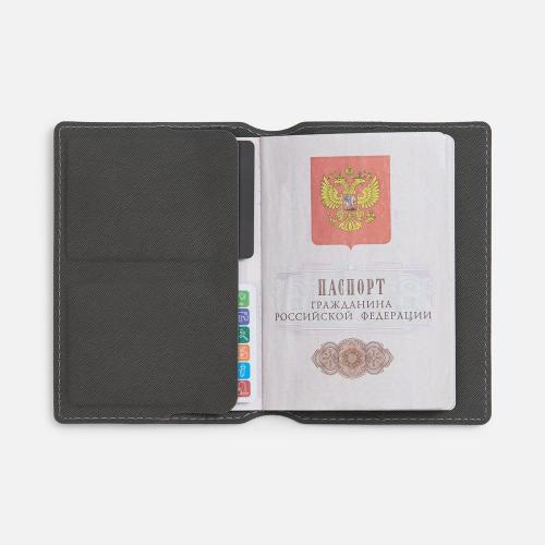 Обложка для паспорта Detalli; - купить подарки с логотипом в Воронеже