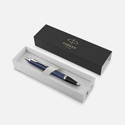 Ручка шариковая Parker IM Core Matte Blue CT; - купить необычные сувениры в Воронеже