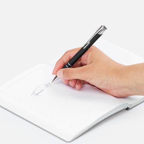 Ручка шариковая Keskus Soft Touch в футляре; - купить подарки с логотипом в Воронеже