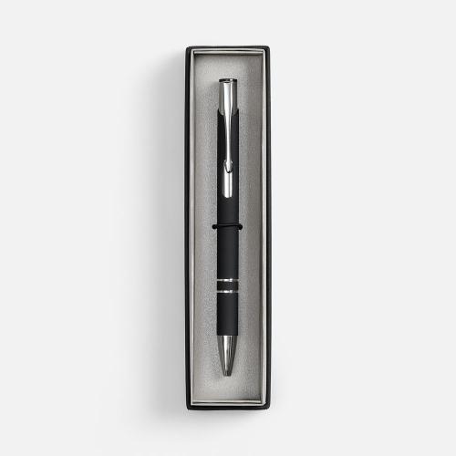 Ручка шариковая Keskus Soft Touch в футляре; - купить необычные подарки в Воронеже
