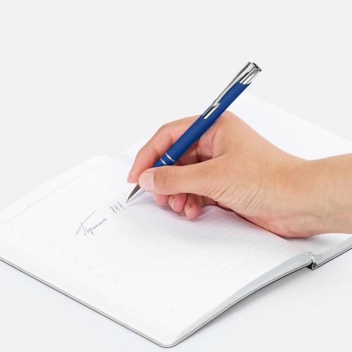 Ручка шариковая Keskus Soft Touch в футляре; - купить подарки с логотипом в Воронеже