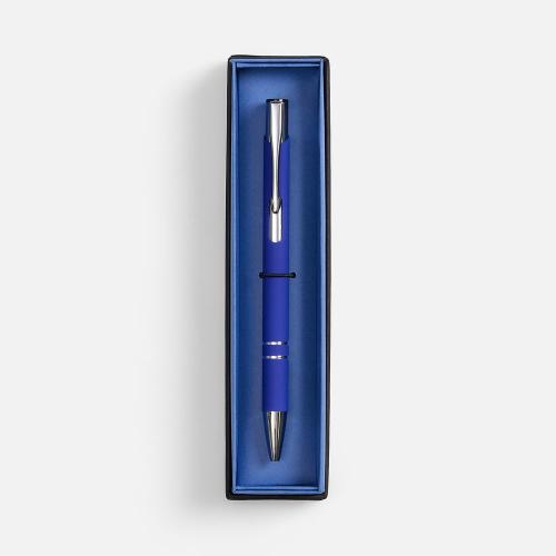 Ручка шариковая Keskus Soft Touch в футляре; - купить необычные подарки в Воронеже