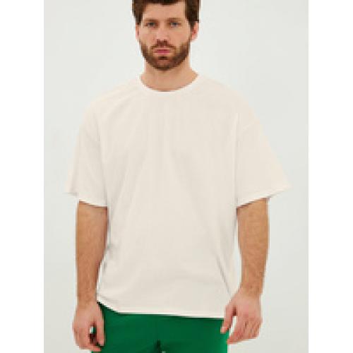 Футболка Oversize Premium, молочно-белая