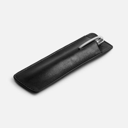 Набор Arc Soft Touch: ручка с кожаным футляром; - купить необычные подарки в Воронеже