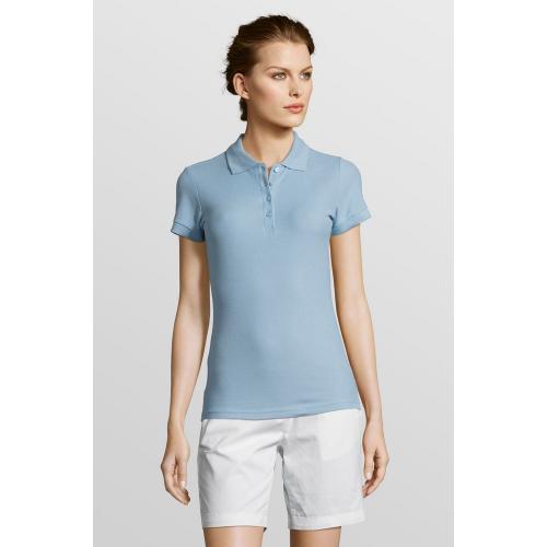 Рубашка поло женская People 210; - купить именные сувениры в Воронеже