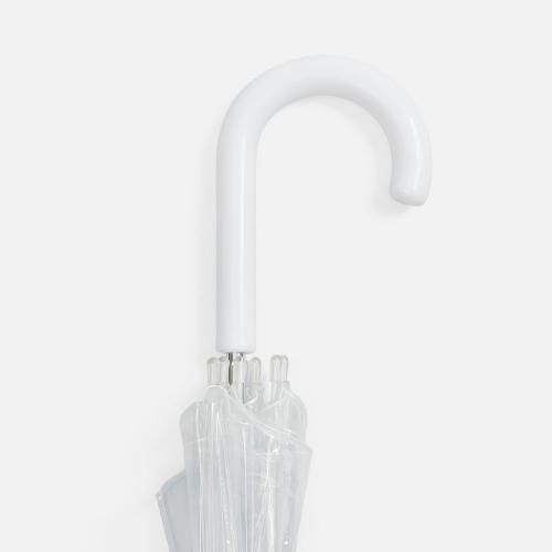 Прозрачный зонт-трость Clear; - купить подарки с логотипом в Воронеже