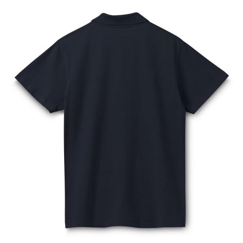 Рубашка поло мужская Spring 210 темно-синяя ; - купить необычные подарки в Воронеже