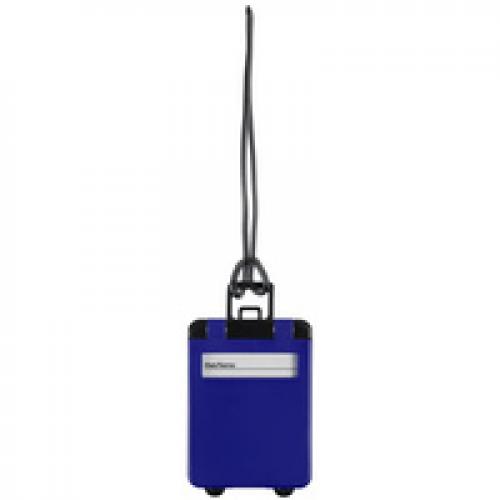 Бирка для багажа Trolley, синяя