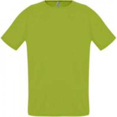 Футболка унисекс Sporty 140, зеленое яблоко