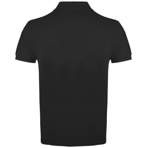Рубашка поло мужская Prime Men 200 черная; - купить необычные подарки в Воронеже